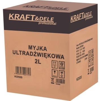 Myjka ultradźwiękowa 2L KD500