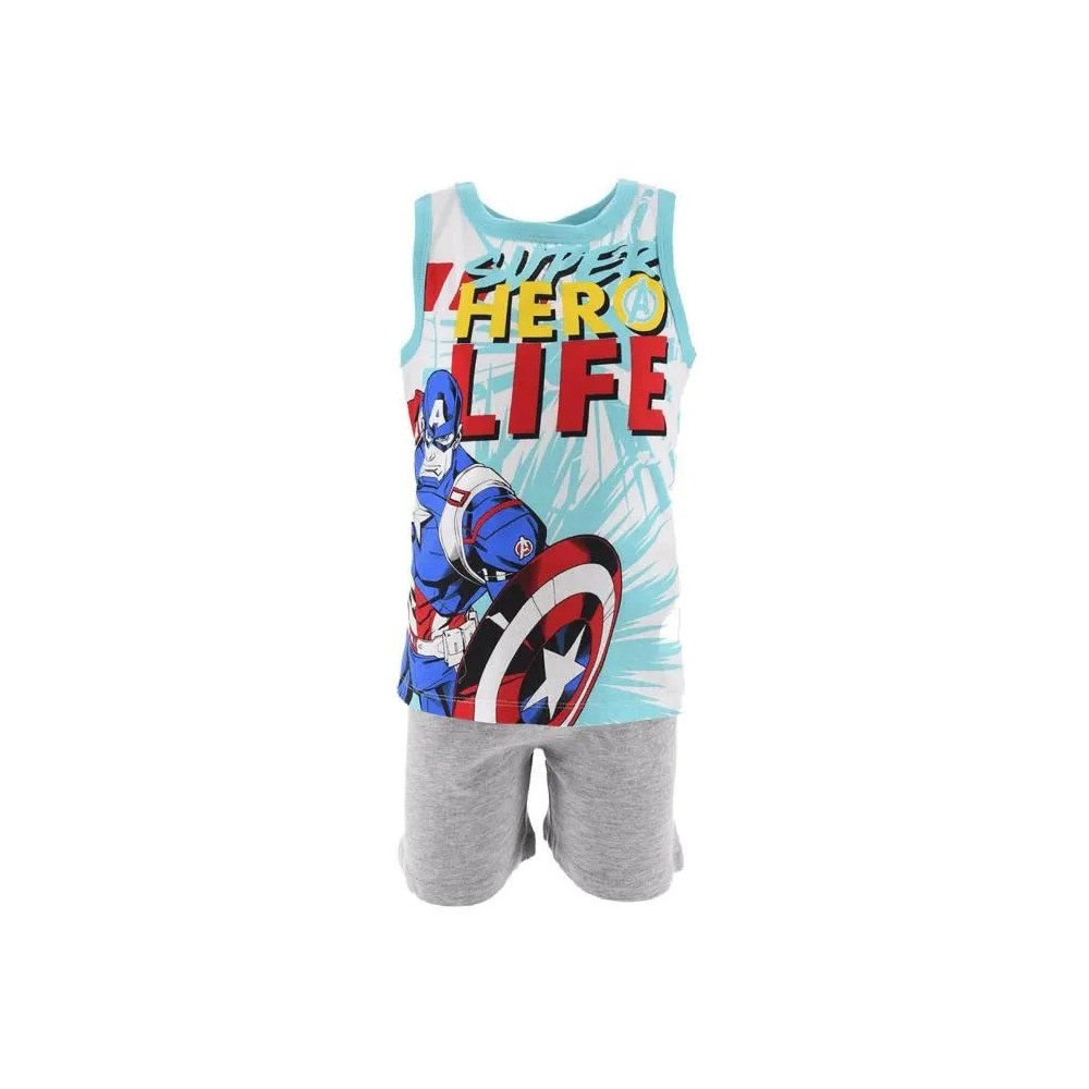 Avengers children's short pajamas 8 years