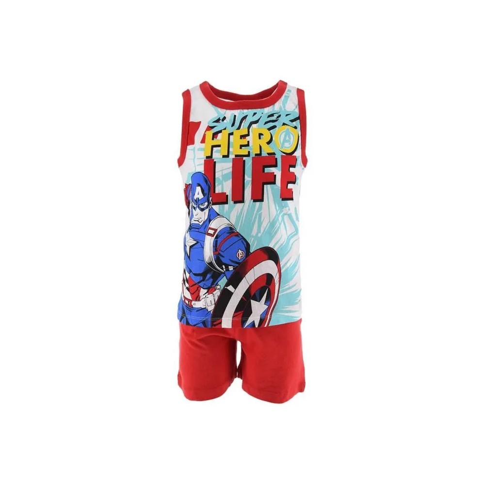 Avengers Children's short pajamas 4 years