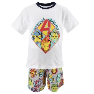 Avengers children's short pajamas 4-10 years