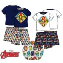 Avengers children's short pajamas 4-10 years