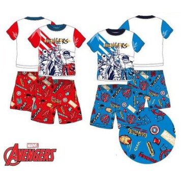 Avengers children's short pajamas 4-10 years