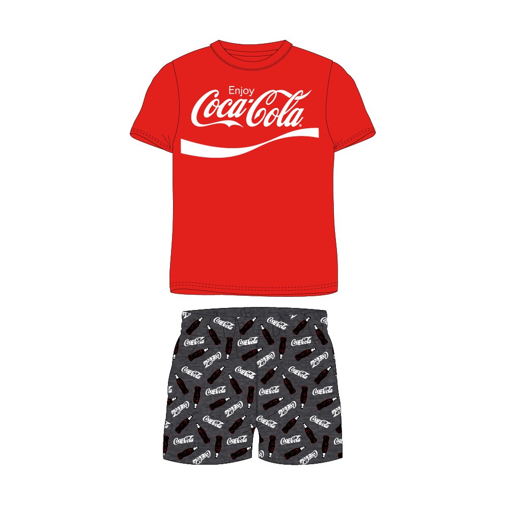 Coca-Cola children's short pajamas 134-164 cm