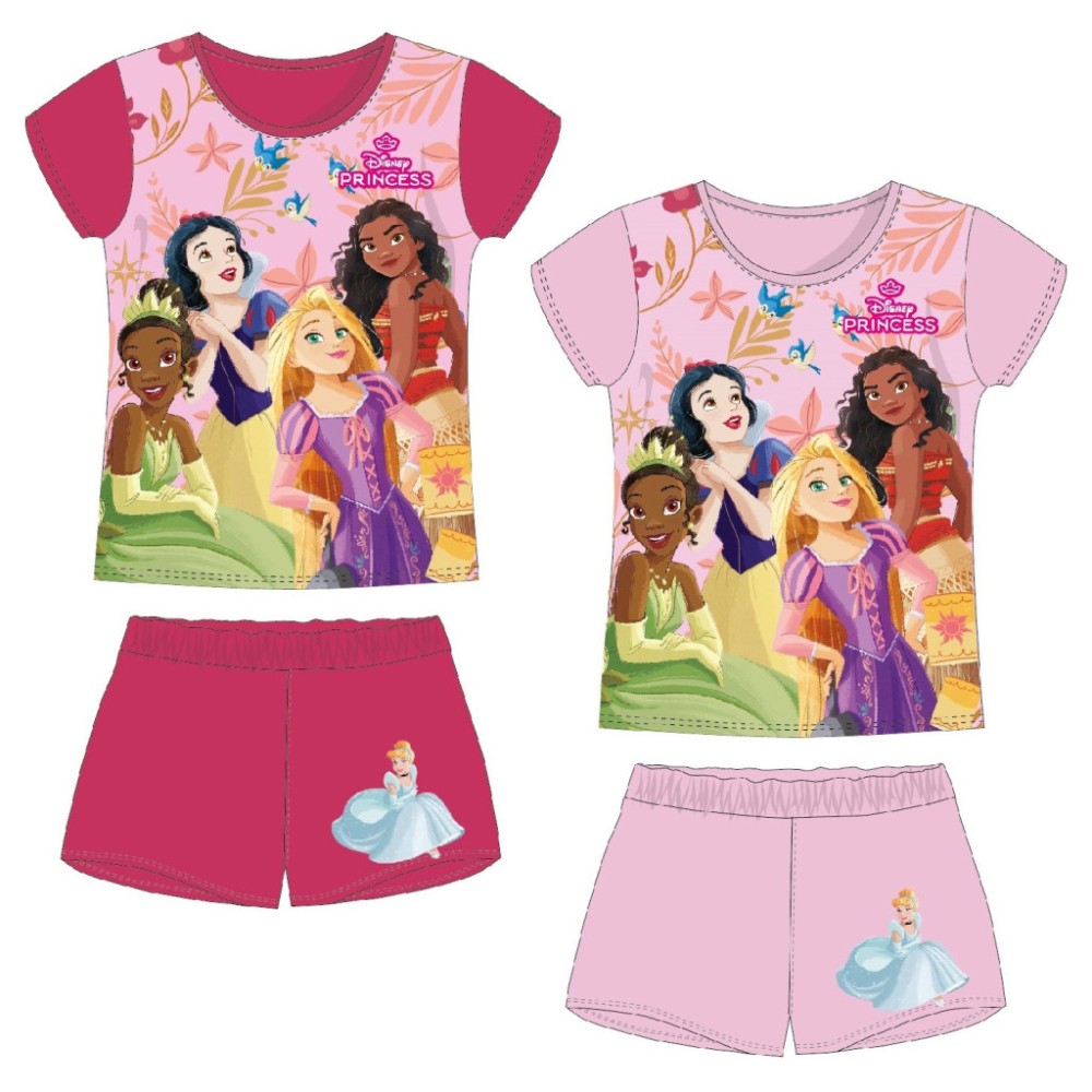 Disney Princess Friendship children's short pajamas 2-6 years