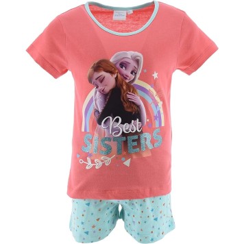 Disney Frozen children's short pajamas 4-8 years