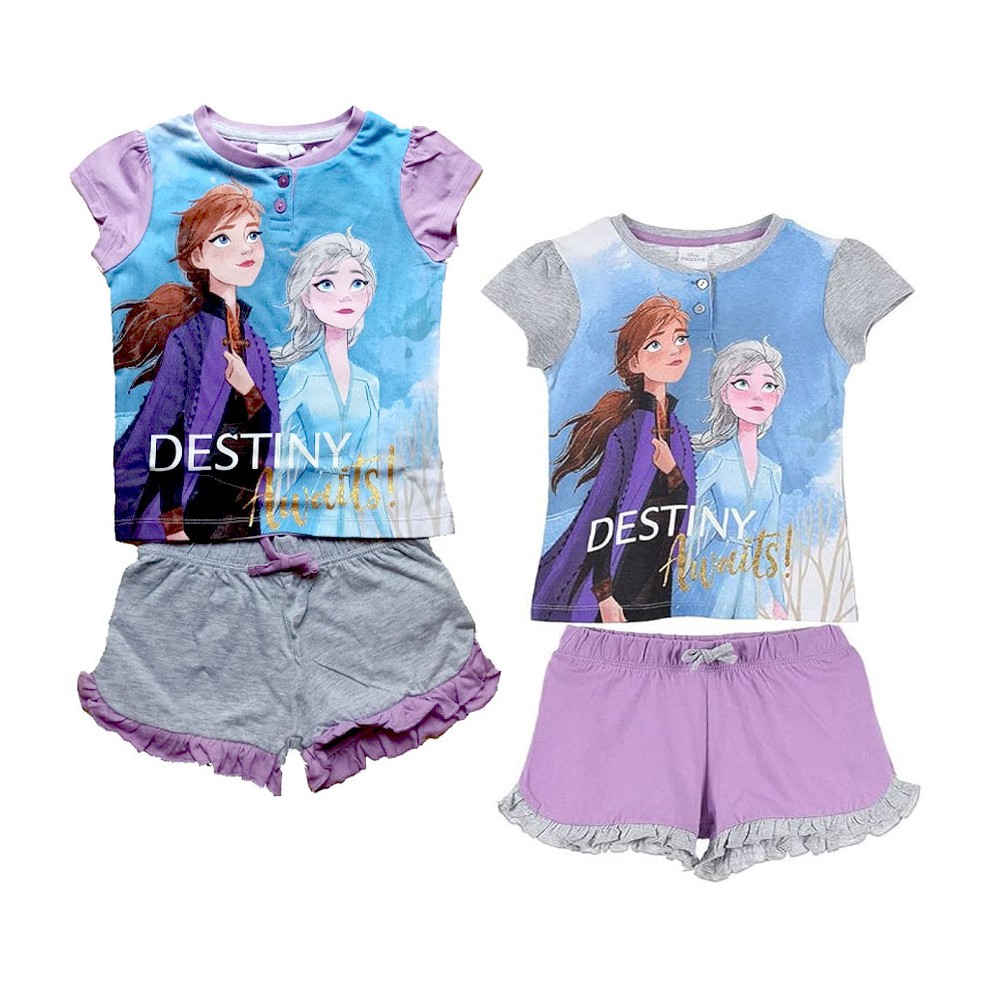 Disney Frozen children's short pajamas in gift box 3-8 years