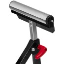 STOJAK BUDOWLANY Z PODAJNIKIEM / KOZIOŁEK ROLKOWY  680 - 1080 mm KD660