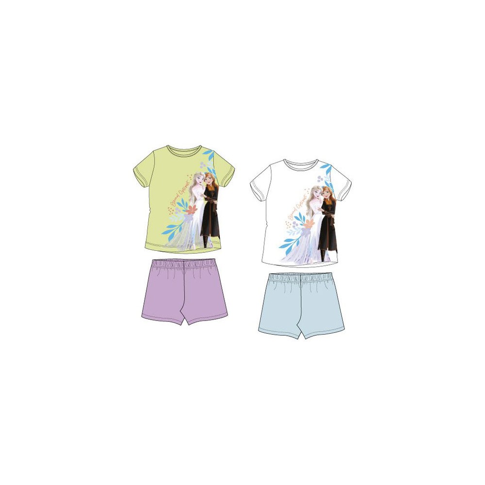 Disney Frozen Eternal children's short pajamas 4-8 years