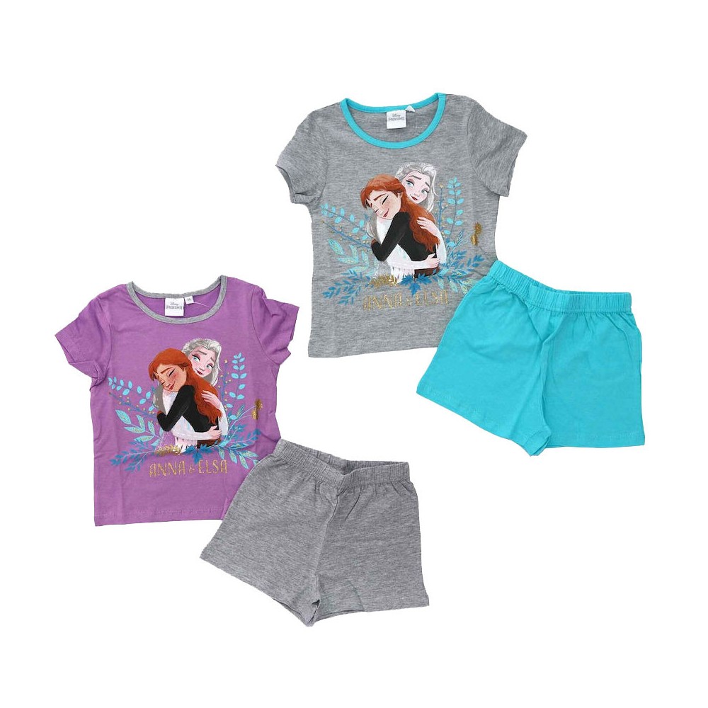 Disney Frozen children's short pajamas 3-8 years