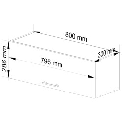 Szafka OLIWIA W80 G1