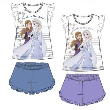 Disney Frozen Stars children's short pajamas 4-8 years