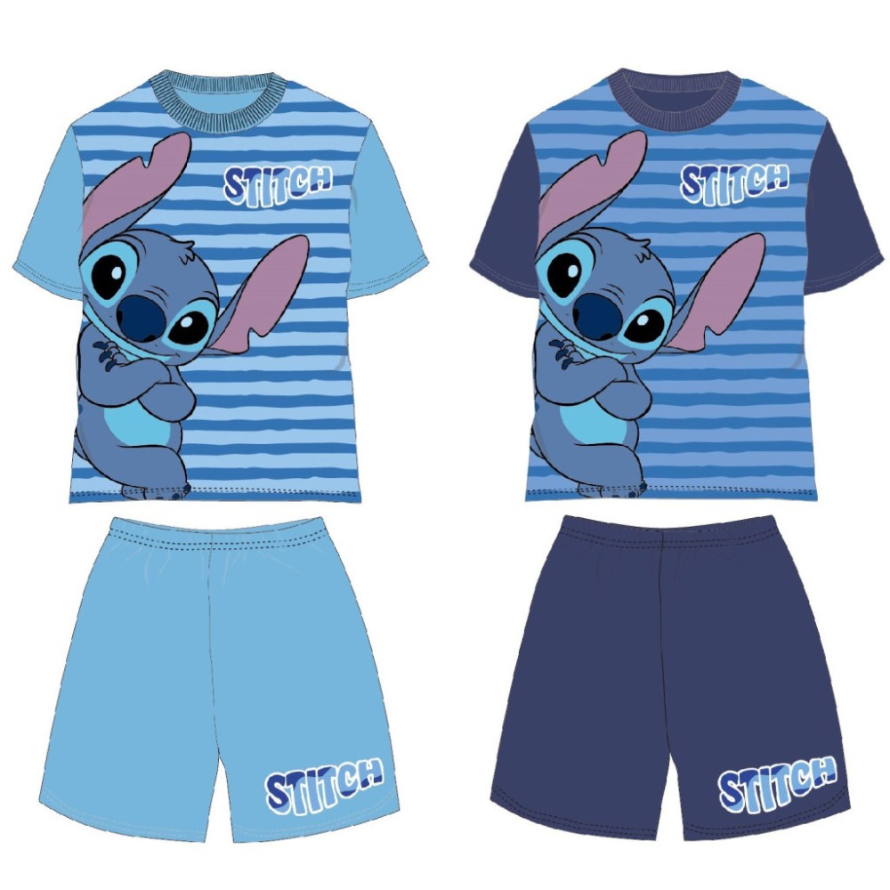 Disney Lilo and Stitch Confident children's short pajamas 3-8 years