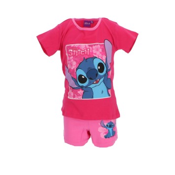 Disney Lilo and Stitch Surprised children's short pajamas 3-8 years
