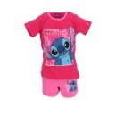 Disney Lilo and Stitch Surprised children's short pajamas 3-8 years