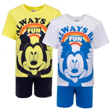 Disney Mickey  children's short pajamas 3-8 years