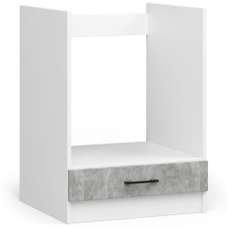 Szafka OLIWIA S60KU BIAŁA / BETON