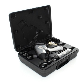 Klucz udarowy pneumatyczny zestaw KD1422 z grzechotką LX-005