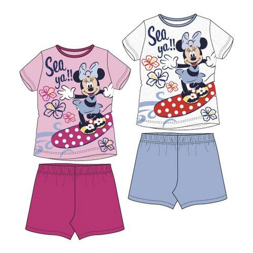 Disney Minnie  Sea children's short pajamas 3-8 years