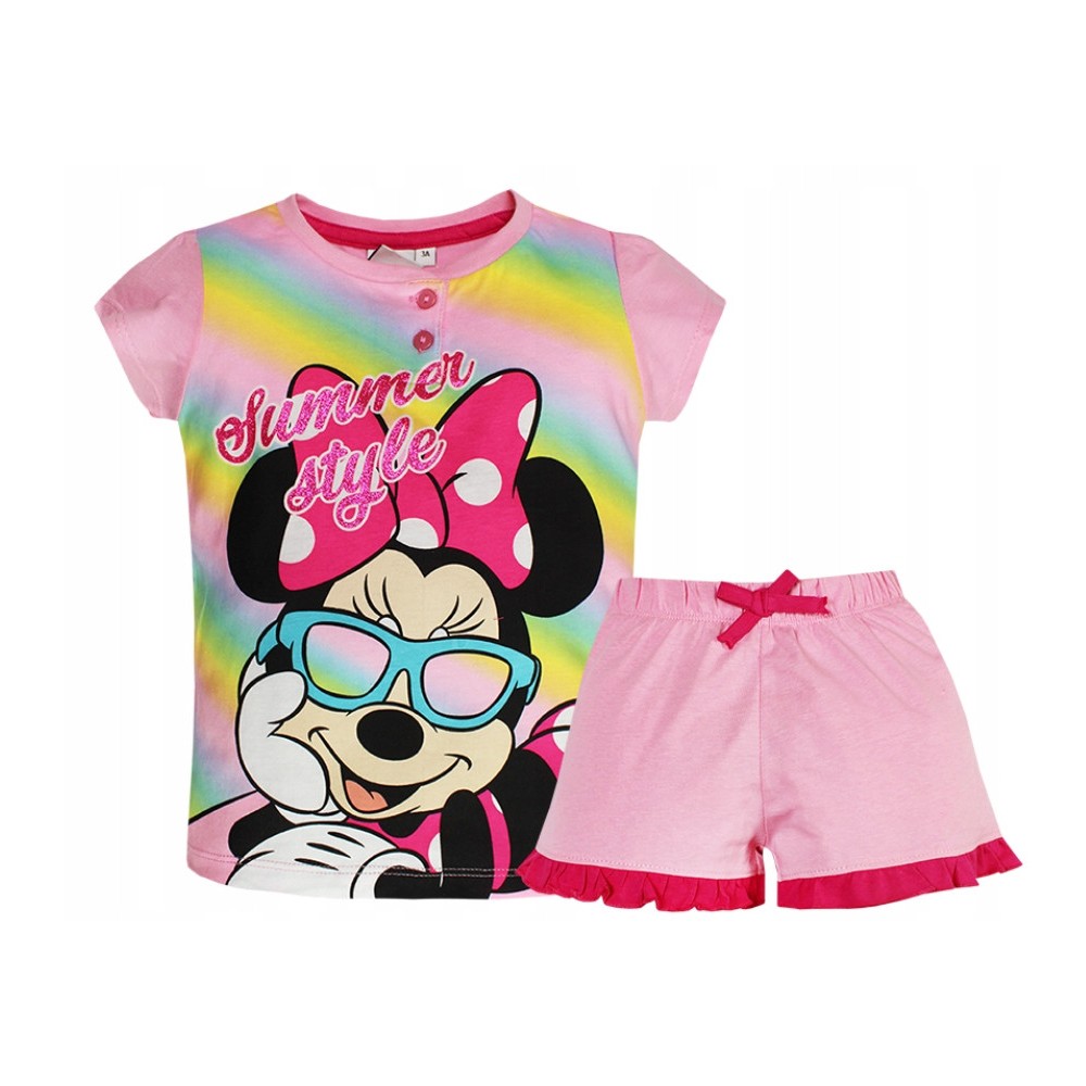 Disney Minnie  children's short pajamas in gift box 5 years