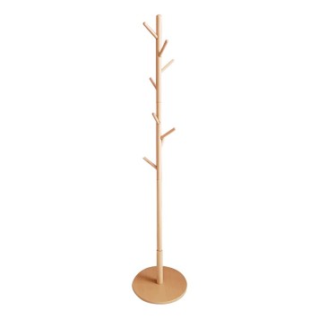 Porte manteau bois 38x174 cm