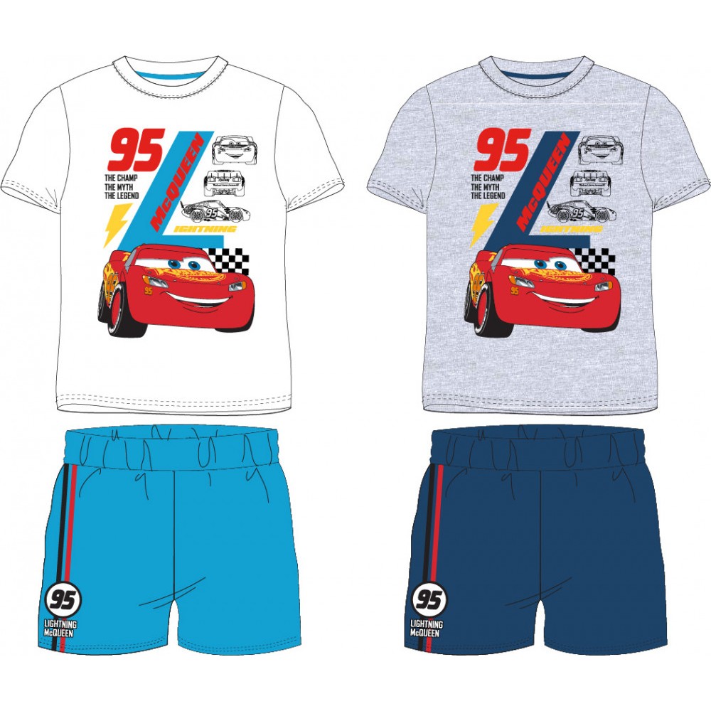 Disney Cars Lightning Sleep children's short pajamas 98-128 cm