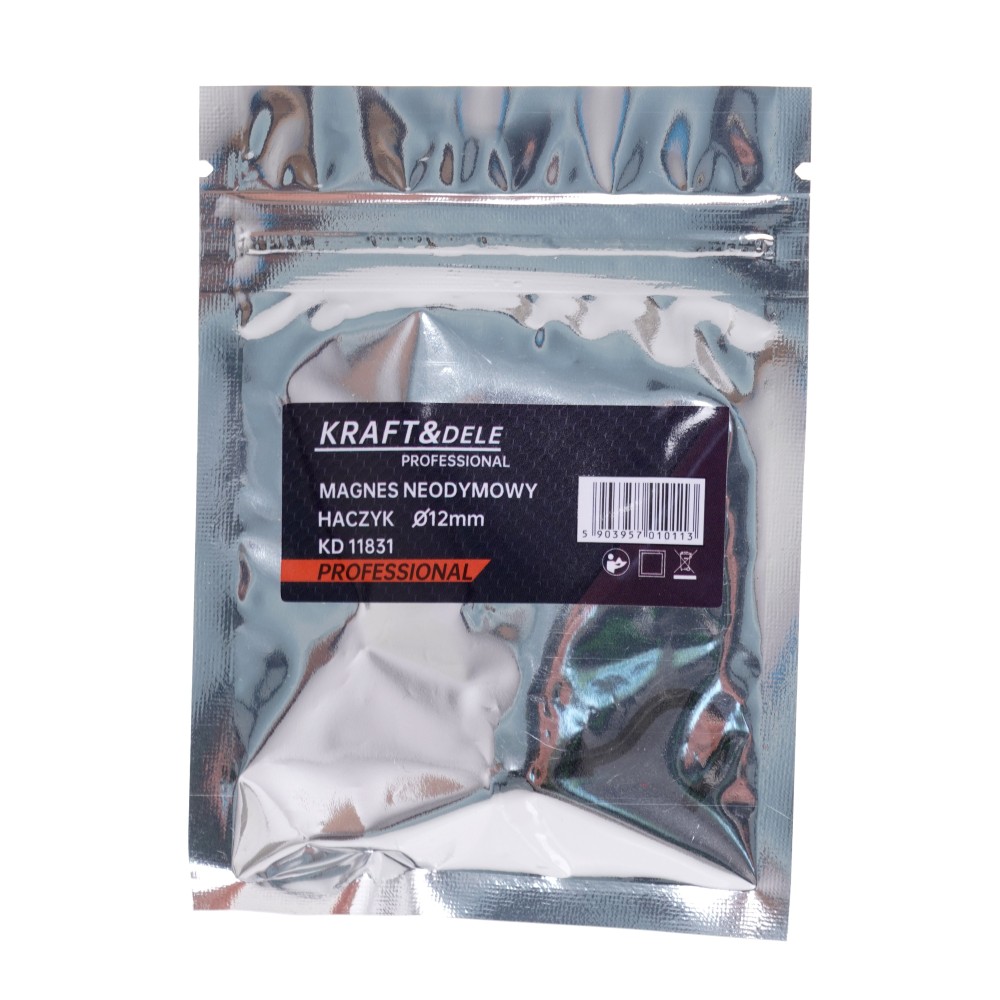 Magnes neodynowy haczyk 12 mm KD11831
