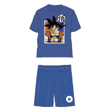 Dragon Ball Saiyan Blue children's short pajamas 6 years / 116 cm