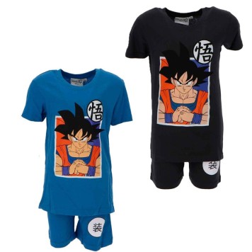 Dragon Ball Saiyan children's short pajamas 6-12 years