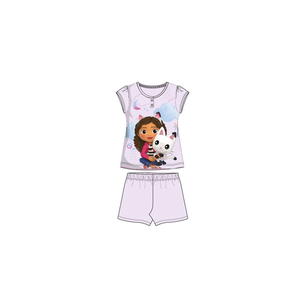 Gabby's Dollhouse Meow Nights children's short pajamas 3-8 years Gift Box