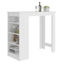 Stolik barowy pod hoker 115cm Biały