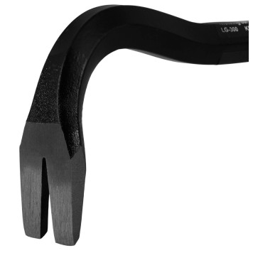 Łom wyciągacz 300x16mm gumowa rączka KD270