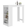 Stolik barowy pod hoker 115cm Biały