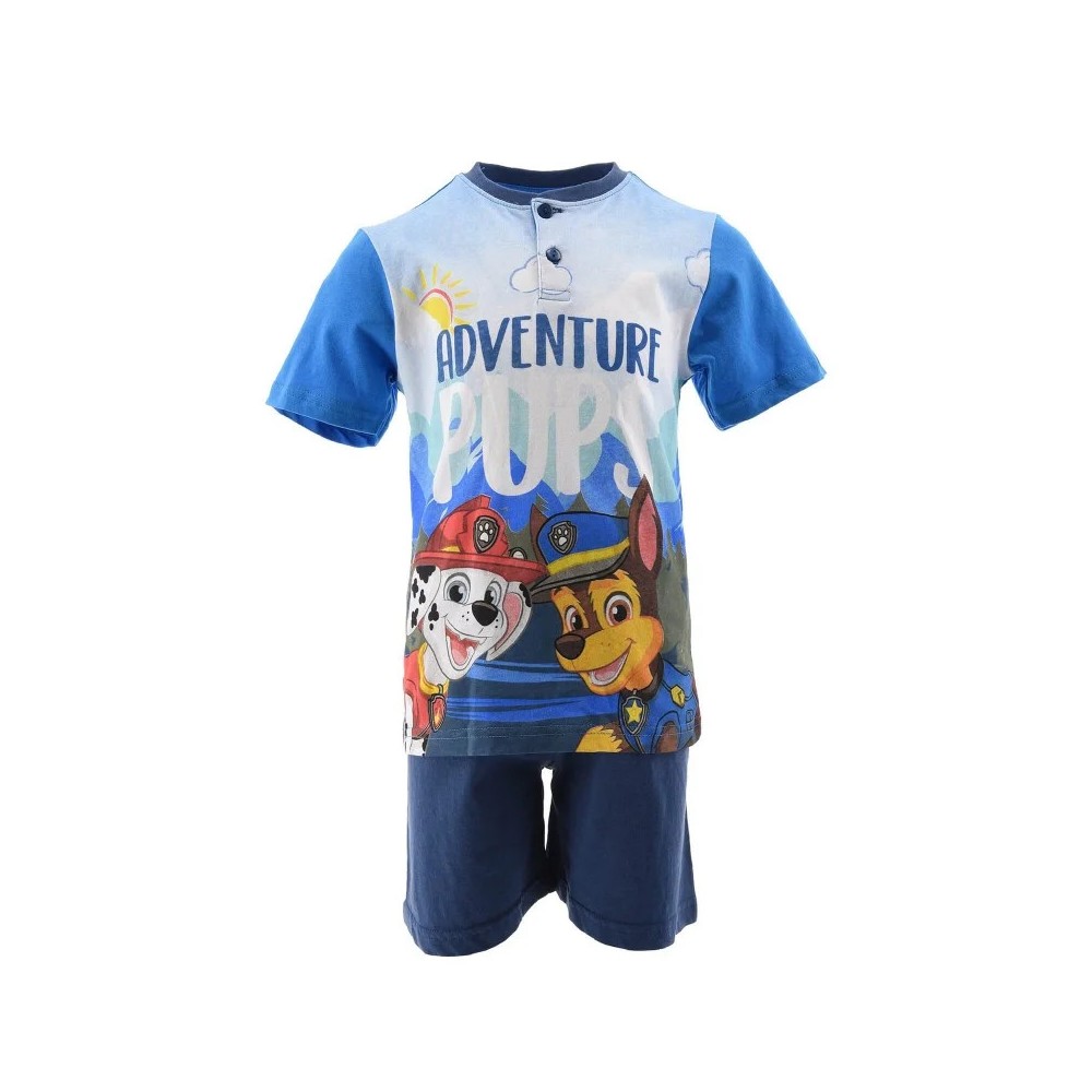 Paw Patrol children's short pajamas 8 years