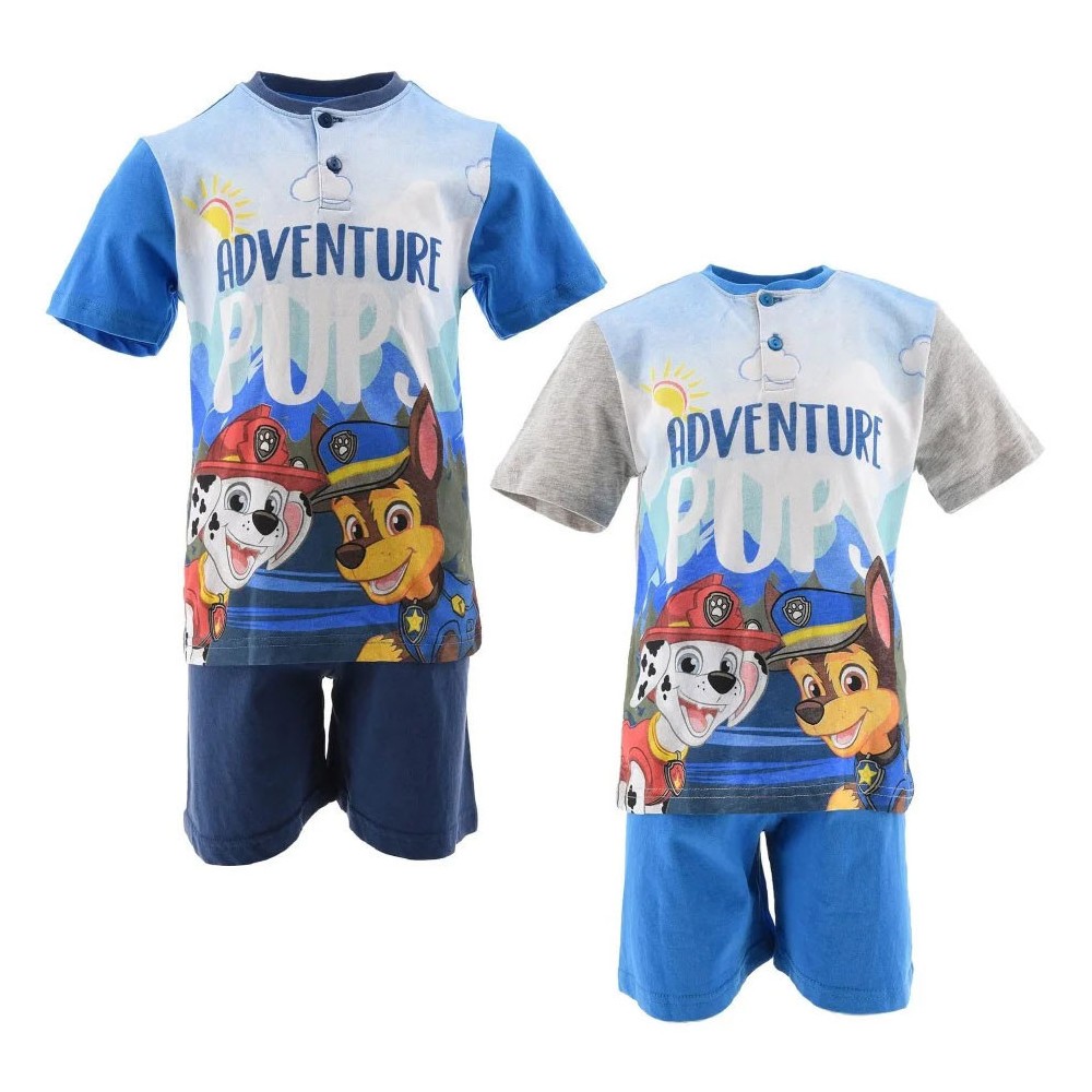 Paw Patrol children's short pajamas 3-8 years
