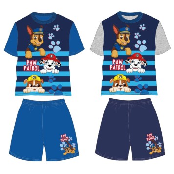 Paw Patrol Happy Stripes children's short pajamas 2-6 years