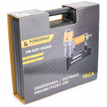 Gwoździarka / zszywacz pneumatyczny 2W1 PM-GZP-18GAM