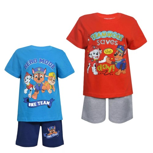 Paw Patrol child short pajamas 3-8 years