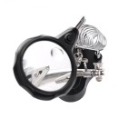Uchwyt / lupa do lutowania LED "trzecia ręka" KD10455