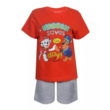 Paw Patrol children's short pajamas 4 years