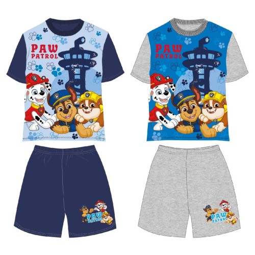 Paw Patrol Tower children's short pajamas 2-6 years
