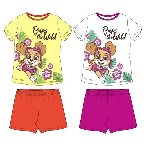 Paw Patrol Wild kids short pajama 3-6 years