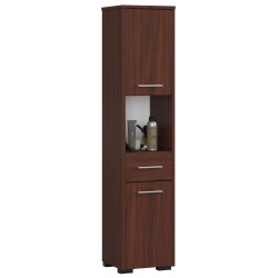 SŁUPEK REGAŁ ŁAZIENKOWY FIN 2D 1SZ 1W WENGE