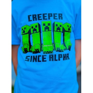 Minecraft children's short pajamas 10 years