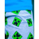 Minecraft children's short pajamas 8 years