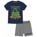 Minecraft children's short pajamas 6 years