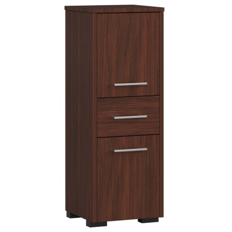 Meuble de salle de bain 30x85x30cm Marron