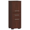 Meuble de salle de bain 30x85x30cm Marron