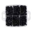 Zestaw 630 szt. spinek, kołków, klipsów do tapicerki + wyjmak i ściągacze KD10612