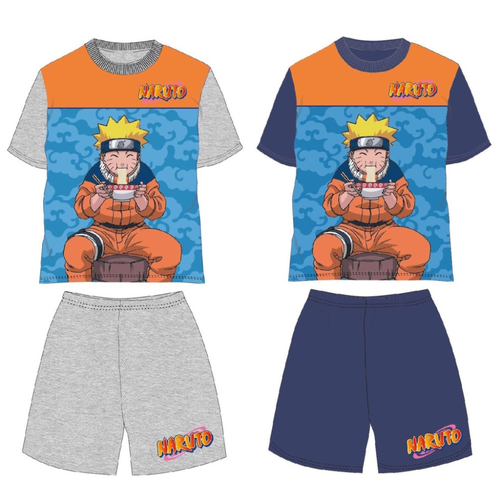 Naruto Ramen children's short pajamas 6-12 years