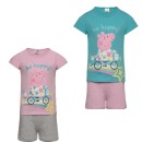 Peppa Pig Bike children's short pajamas 3-6 years